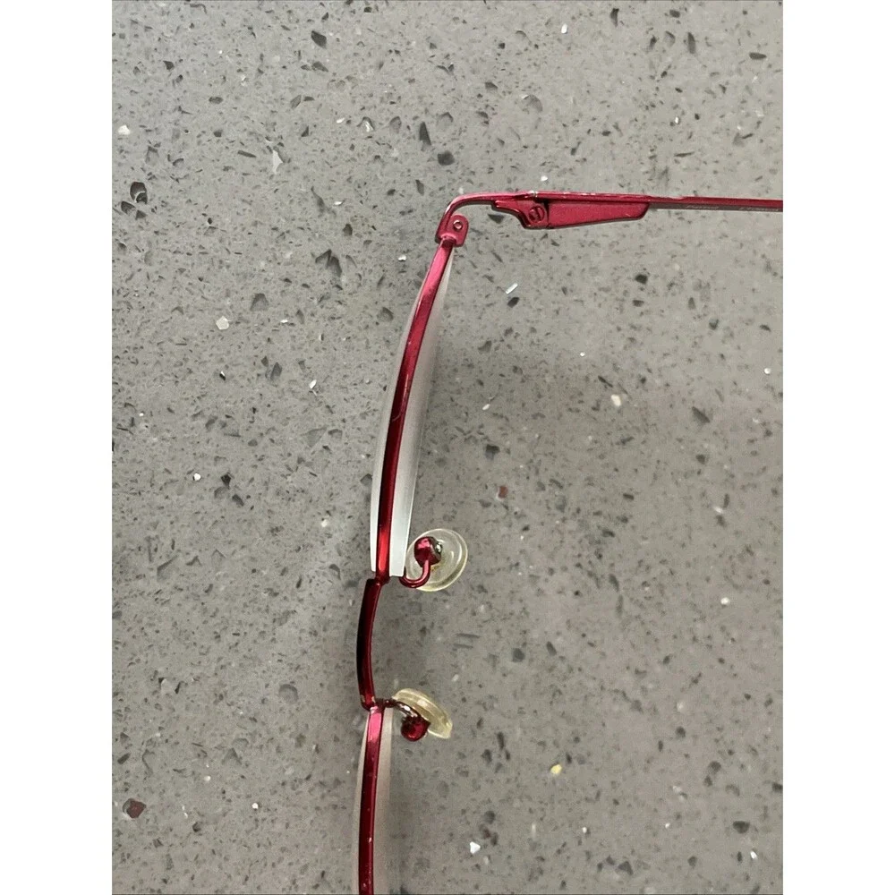 Jungle Eyewear Parrot Cherry 45-16-130 Red Metal Full Rim Eyeglasses Frames ONLY